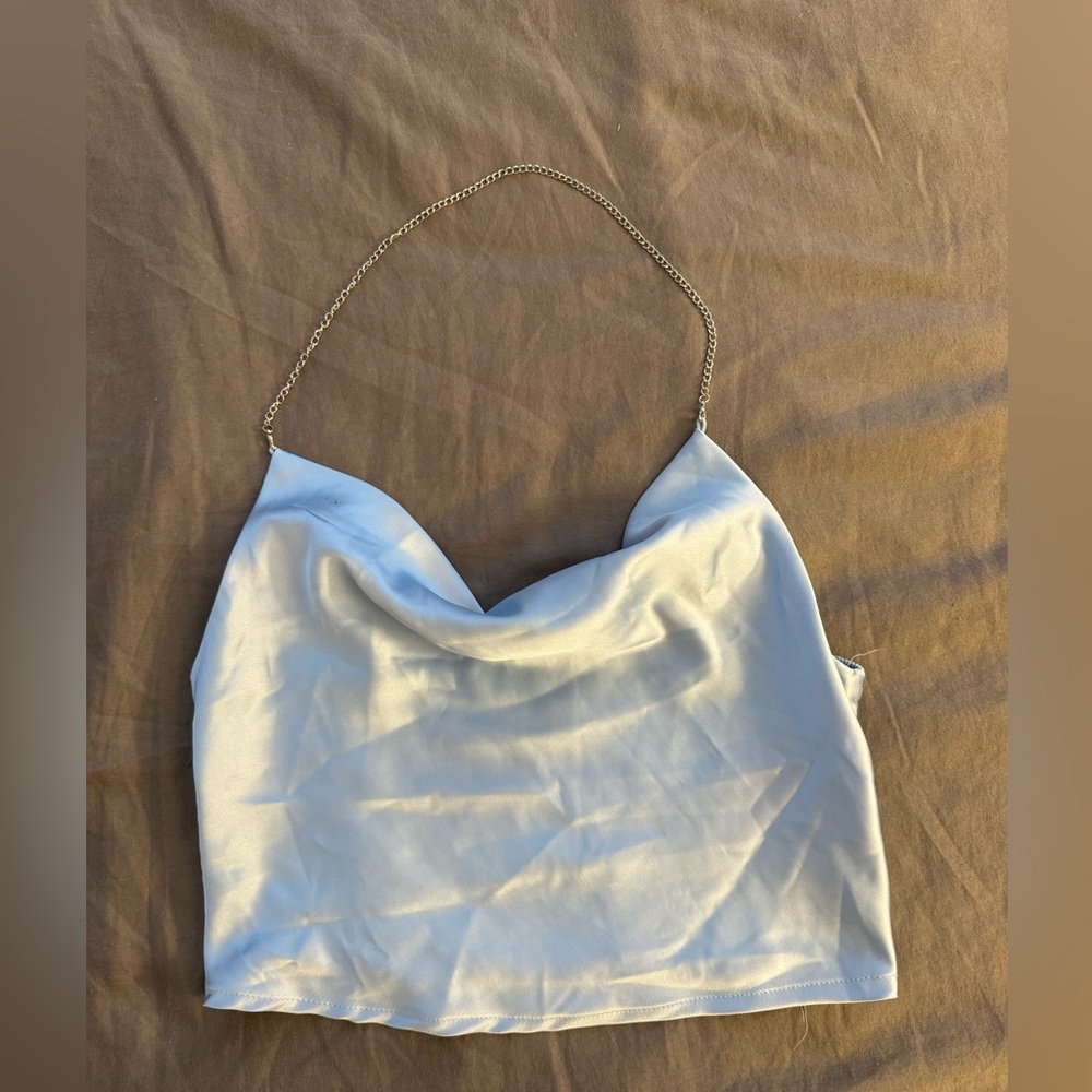 Blue shein top size small